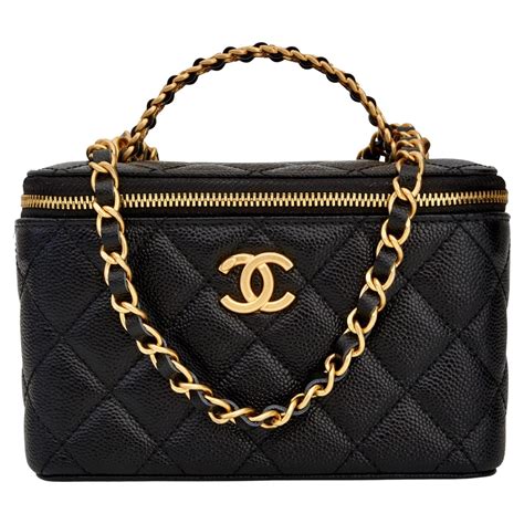 chanel makeup vanity case|chanel sac vanity price.